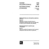 IEC 60079-19 Ed. 1.0 b:1993