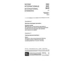 IEC 60034-2 Amd.1 Ed. 3.0 b:1995