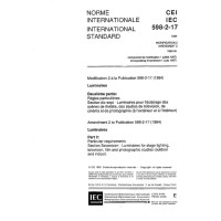 IEC 60598-2-17 Amd.2 Ed. 1.0 b:1990