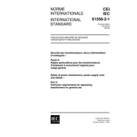 IEC 61558-2-1 Ed. 1.0 b:1997