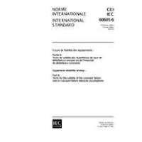 IEC 60605-6 Ed. 2.0 b:1997