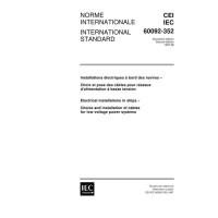 IEC 60092-352 Ed. 2.0 b:1997