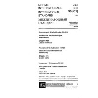 IEC 60050-461 Amd.1 Ed. 1.0 t:1993