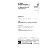 IEC 62007-1 Amd.1 Ed. 1.0 b:1998