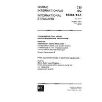 IEC 60384-13-1 Ed. 1.0 b:1991