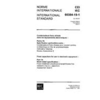 IEC 60384-19-1 Ed. 1.0 b:1993