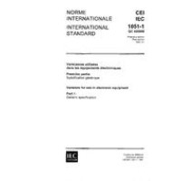 IEC 61051-1 Ed. 1.0 b:1991