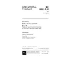 IEC 60601-2-38 Amd.1 Ed. 1.0 en:1999