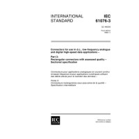 IEC 61076-3 Ed. 1.0 en:1999