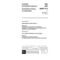 IEC 60947-4-2 Amd.1 Ed. 2.0 b:2001