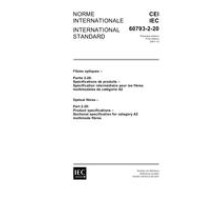 IEC 60793-2-20 Ed. 1.0 b:2001