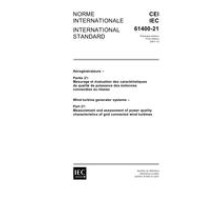 IEC 61400-21 Ed. 1.0 b:2001