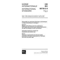 IEC 60730-2-4 Ed. 1.2 b:2002