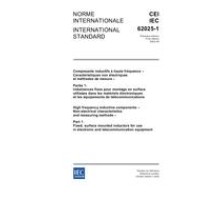 IEC 62025-1 Ed. 1.0 b:2002